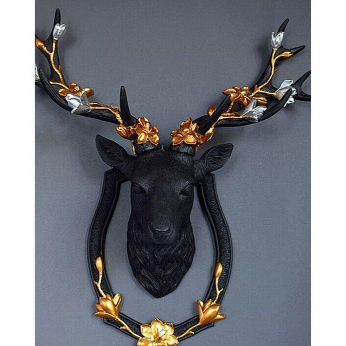 "Sculpture Cerf Abstraite 3D" | Designix - 2222 - https://designix.fr/
