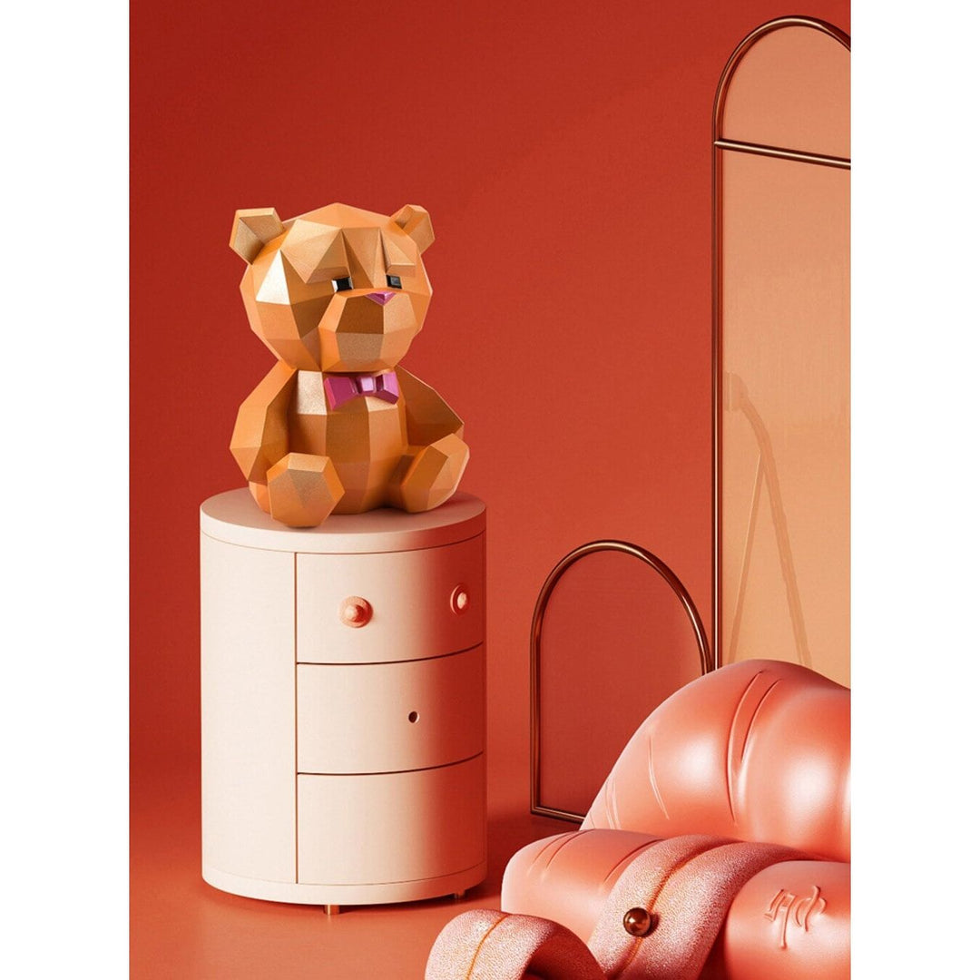 3D Figurine Miniature,Home Room Decor,Cool Bear Statue,Sculpture,Table Decoration,Desk Sundries Storage Box,Decorative Coin Bank | Designix - 0    - https://designix.fr/