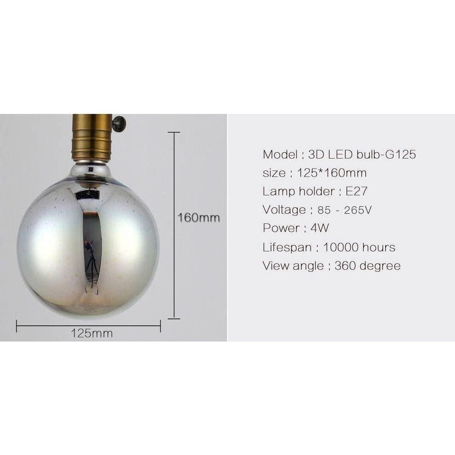 Ampoule LED Art 3D | Rave - Designix Ampoules LED Normale