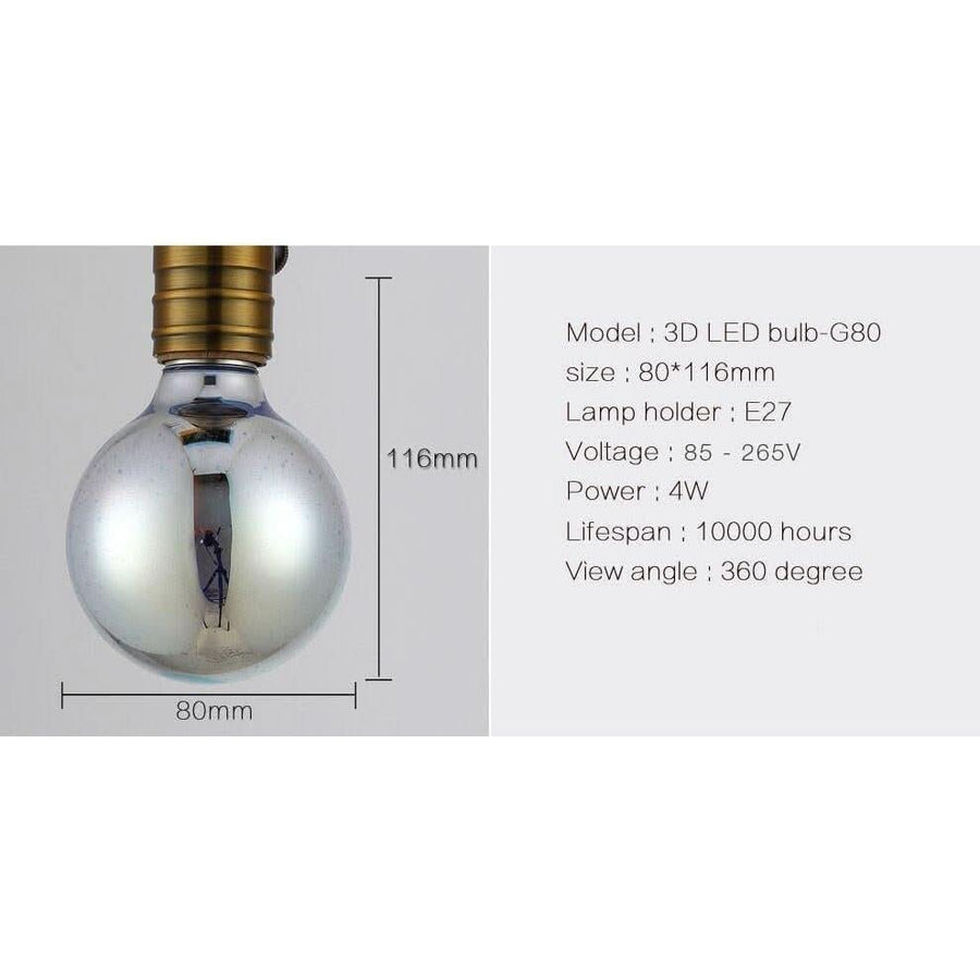 Ampoule LED Art 3D | Rave - Designix Ampoules LED Normale