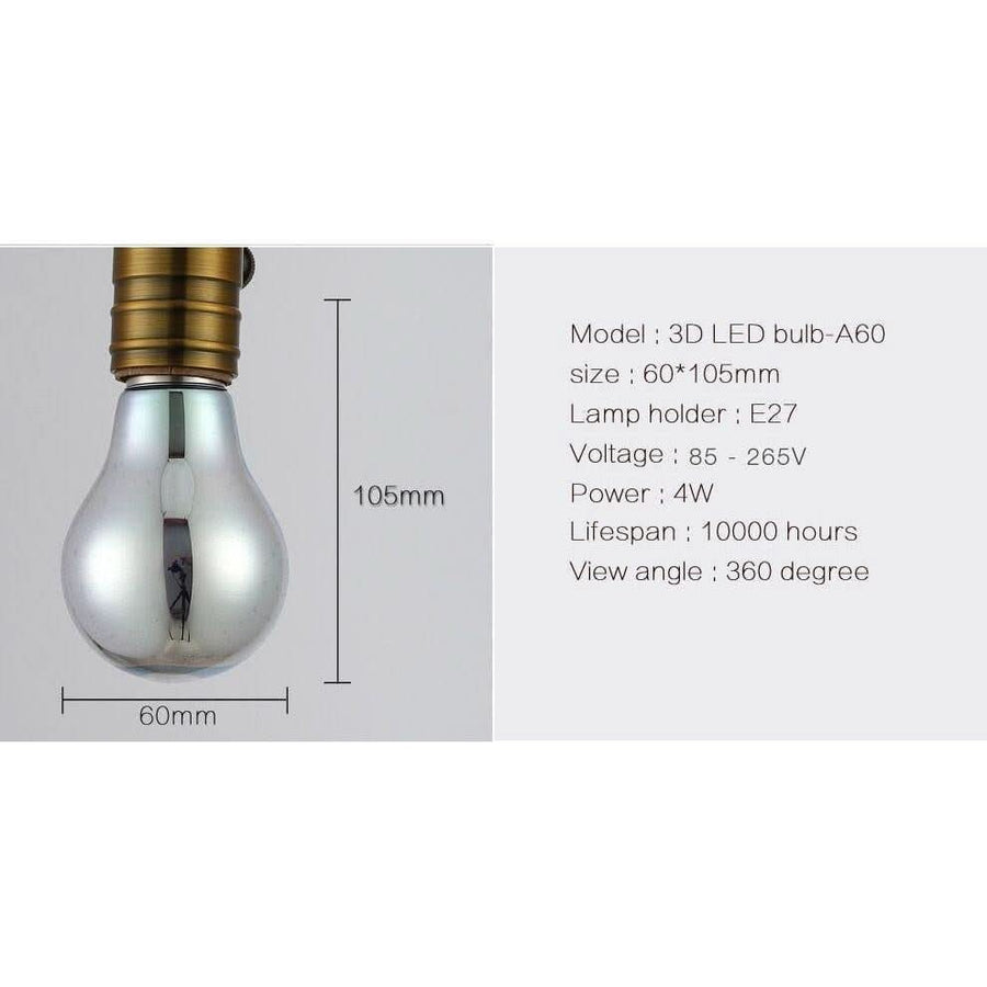 Ampoule LED Art 3D | Rave - Designix Ampoules LED Normale