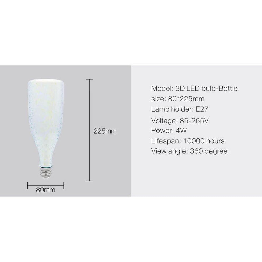 Ampoule LED Art 3D | Rave - Designix Ampoules LED Normale