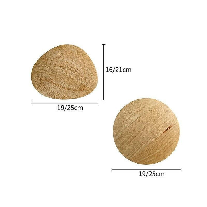 Applique Murale Bois | Zenith - Designix Applique Murale Ovale 19cm Blanc chaud (2700 - 3500K)