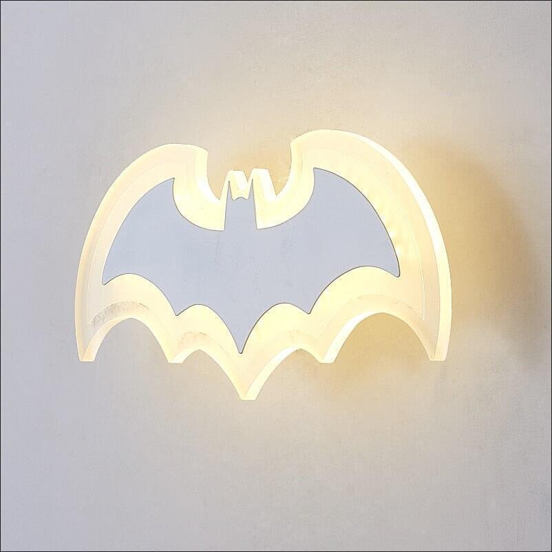 Applique Murale chambre | Bat signal - Designix Applique Murale Blanc chaud