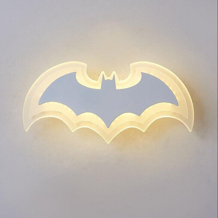 Applique Murale chambre | Bat signal - Designix Applique Murale Blanc chaud