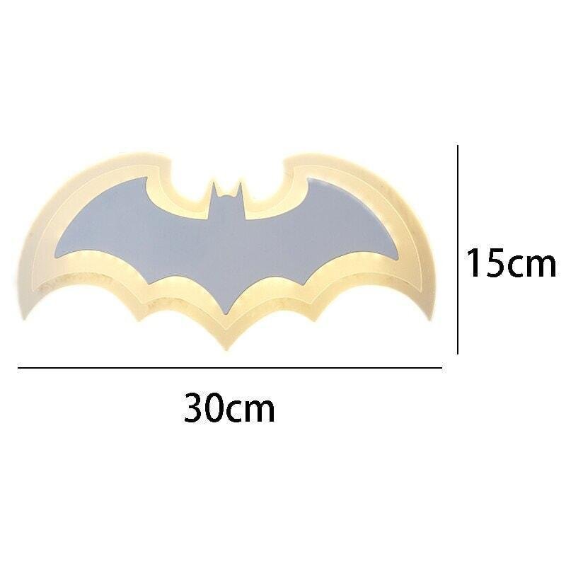 Applique Murale chambre | Bat signal - Designix Applique Murale Blanc chaud