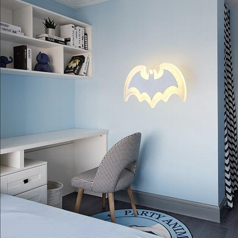Applique Murale chambre | Bat signal - Designix Applique Murale Blanc chaud
