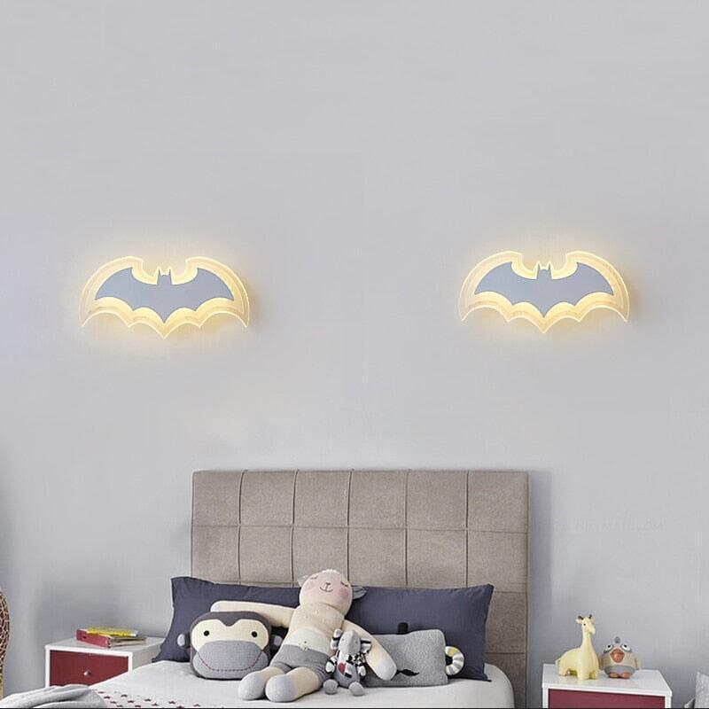 Applique Murale chambre | Bat signal - Designix Applique Murale Blanc chaud