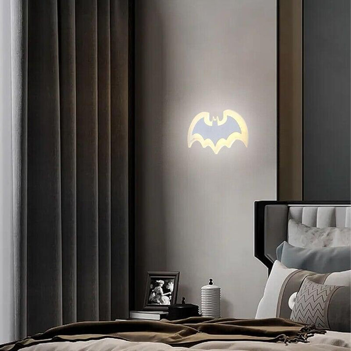 Applique Murale chambre | Bat signal - Designix Applique Murale Blanc chaud