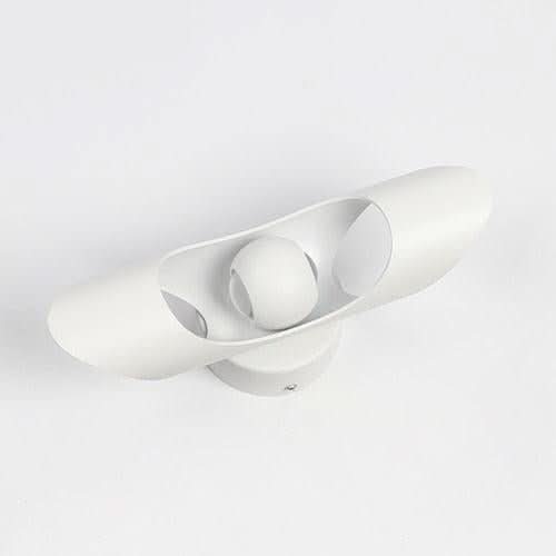 Applique Murale Chambre LED | Art Déco Éclatant - Designix Applique Murale Blanc Blanc Chaud (2700 - 3500K)