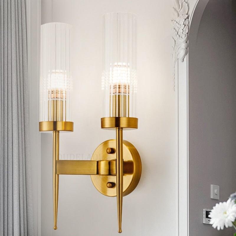 Applique Murale Chandelier | Chandelier - Designix Applique Murale Une tête Noir Blanc Chaud