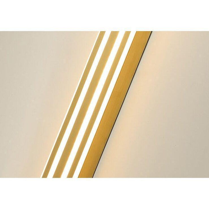 Applique Murale Extérieur | Urbano Brillante - Designix Applique murale extérieur Noir 100cm Blanc Chaud