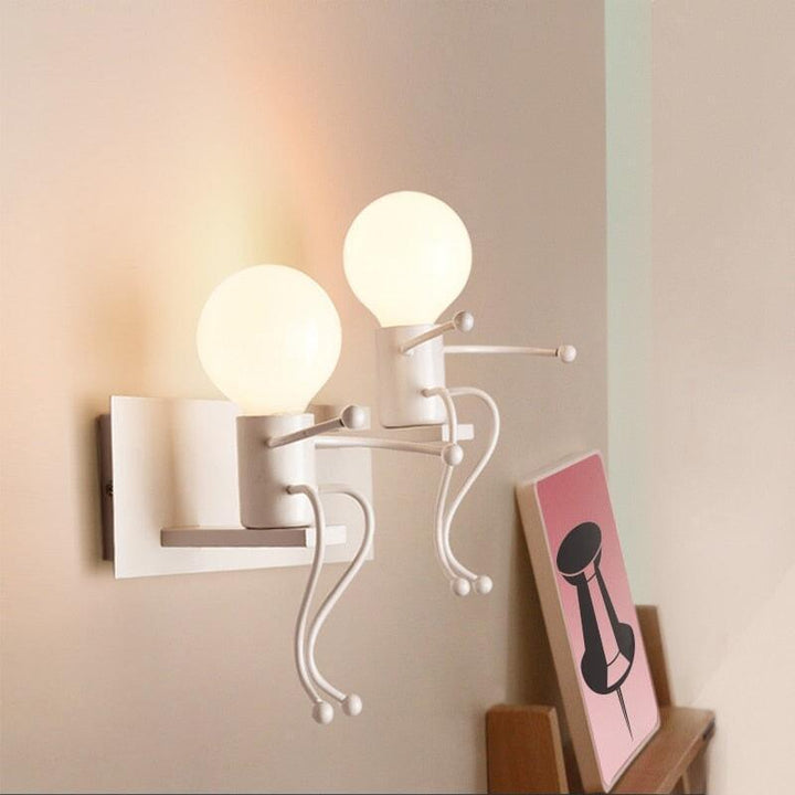 Applique Murale Fer Moderne | Taro - Designix Applique Murale Blanc