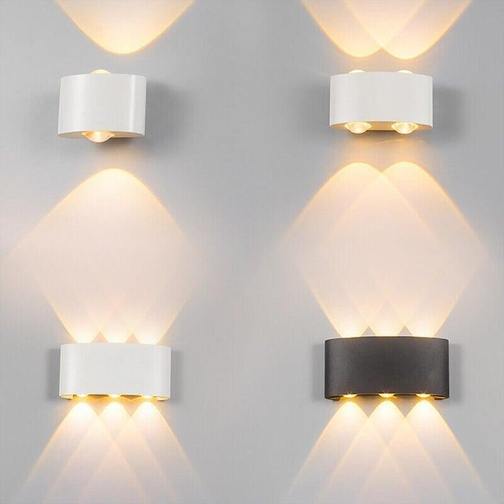 Applique Murale | Lumin - Designix Applique Murale Blanc 2W 2 Ampoules Blanc Chaud