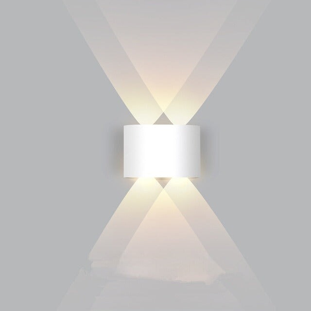 Applique Murale | Lumin | Designix - Applique Murale Blanc 4W   4 Ampoules Blanc Chaud - https://designix.fr/