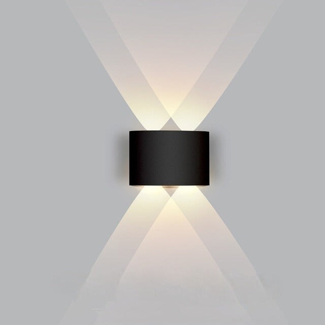 Applique Murale | Lumin | Designix - Applique Murale Noir 4W   4 Ampoules Blanc Chaud - https://designix.fr/