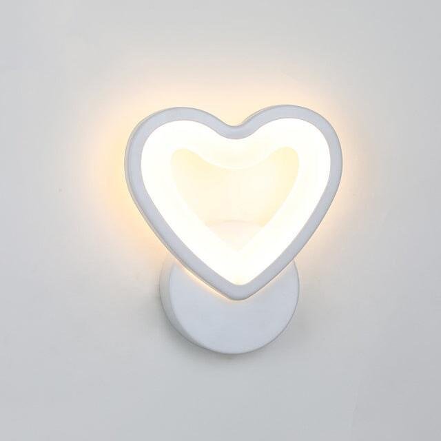 Applique Murale | Pulse - Designix Applique Murale Coeur Blanc chaud (2700 - 3500K)