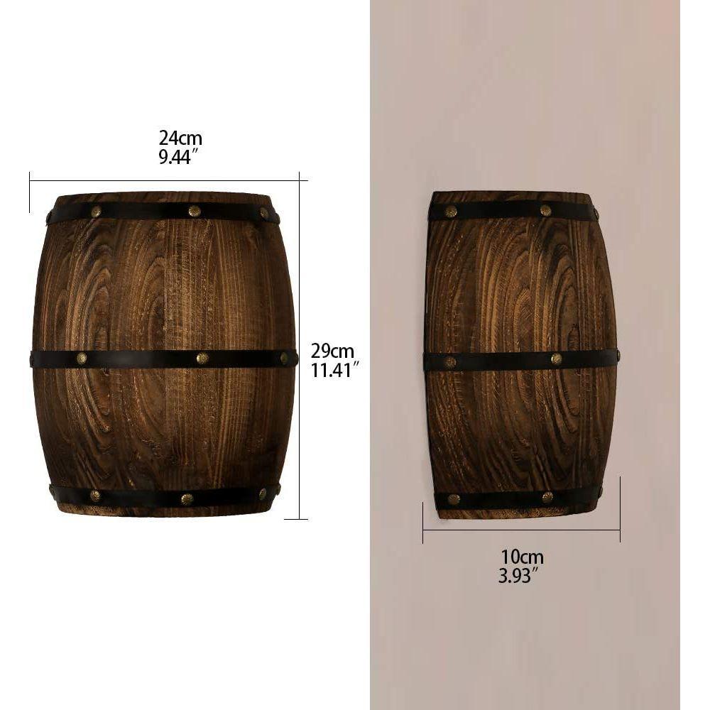Applique Murale Vintage | Tonneau | Designix - Applique Murale - https://designix.fr/