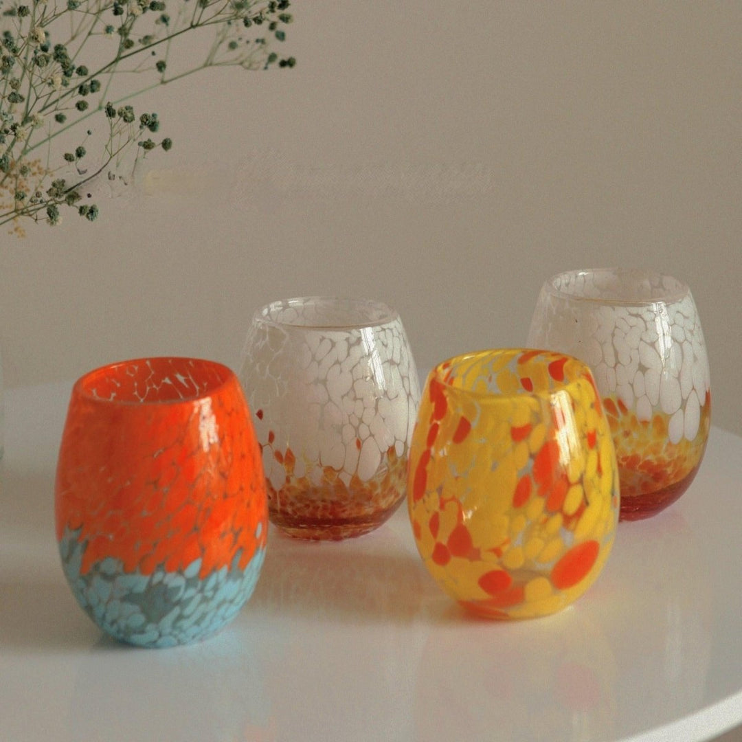 Bougeoir en Verre | Lueur Ovalescente - Designix Bougeoirs Blanc