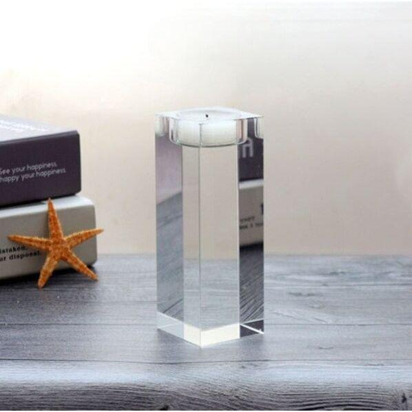 Bougeoir en Verre | Magie des Bougies - Designix Bougeoirs 5x5x14cm