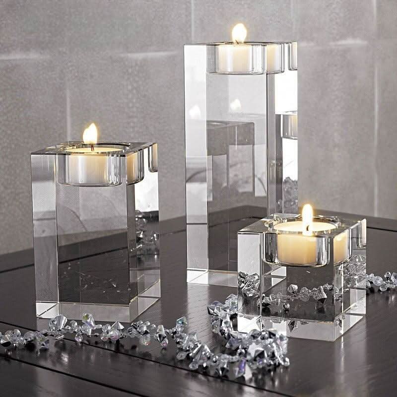 Bougeoir en Verre | Magie des Bougies