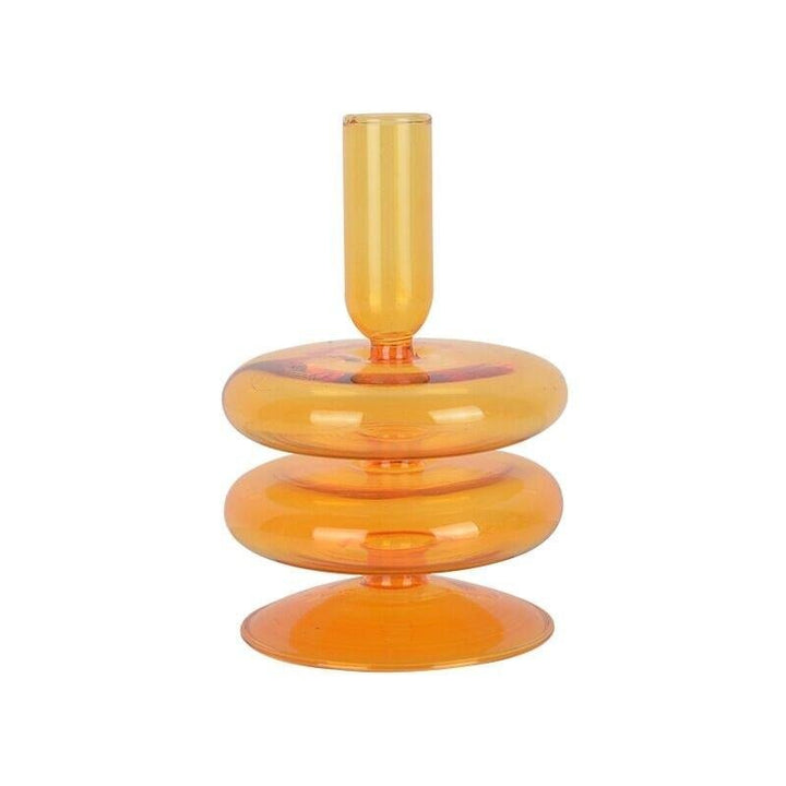 Bougeoir | Lueur d'Élégance - Designix Bougeoirs Orange