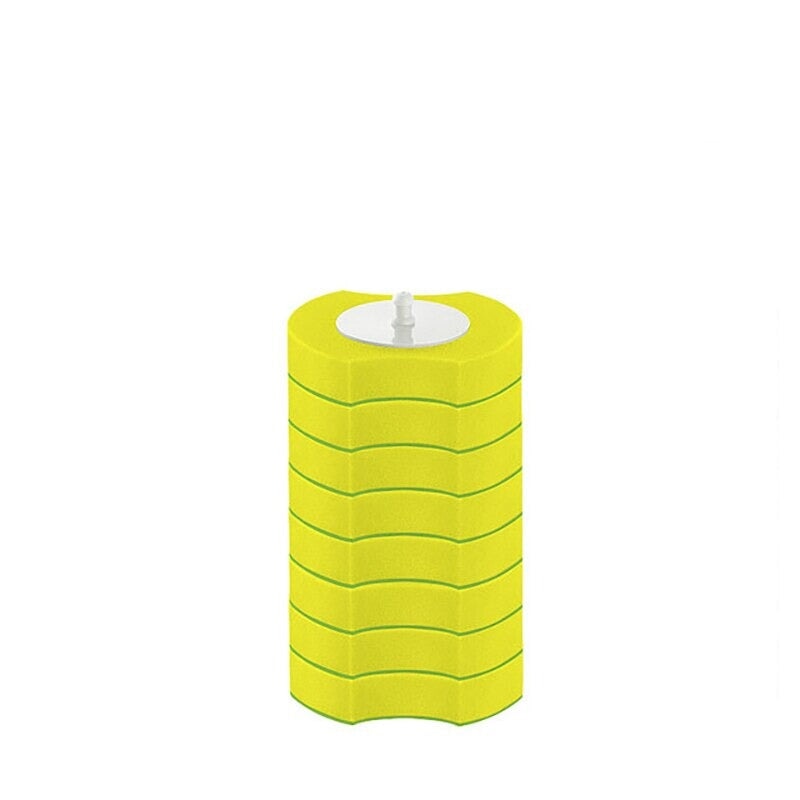 Brosse WC rechargeable | ProClean | Designix - Brosse WC 8 Recherages Citron   - https://designix.fr/