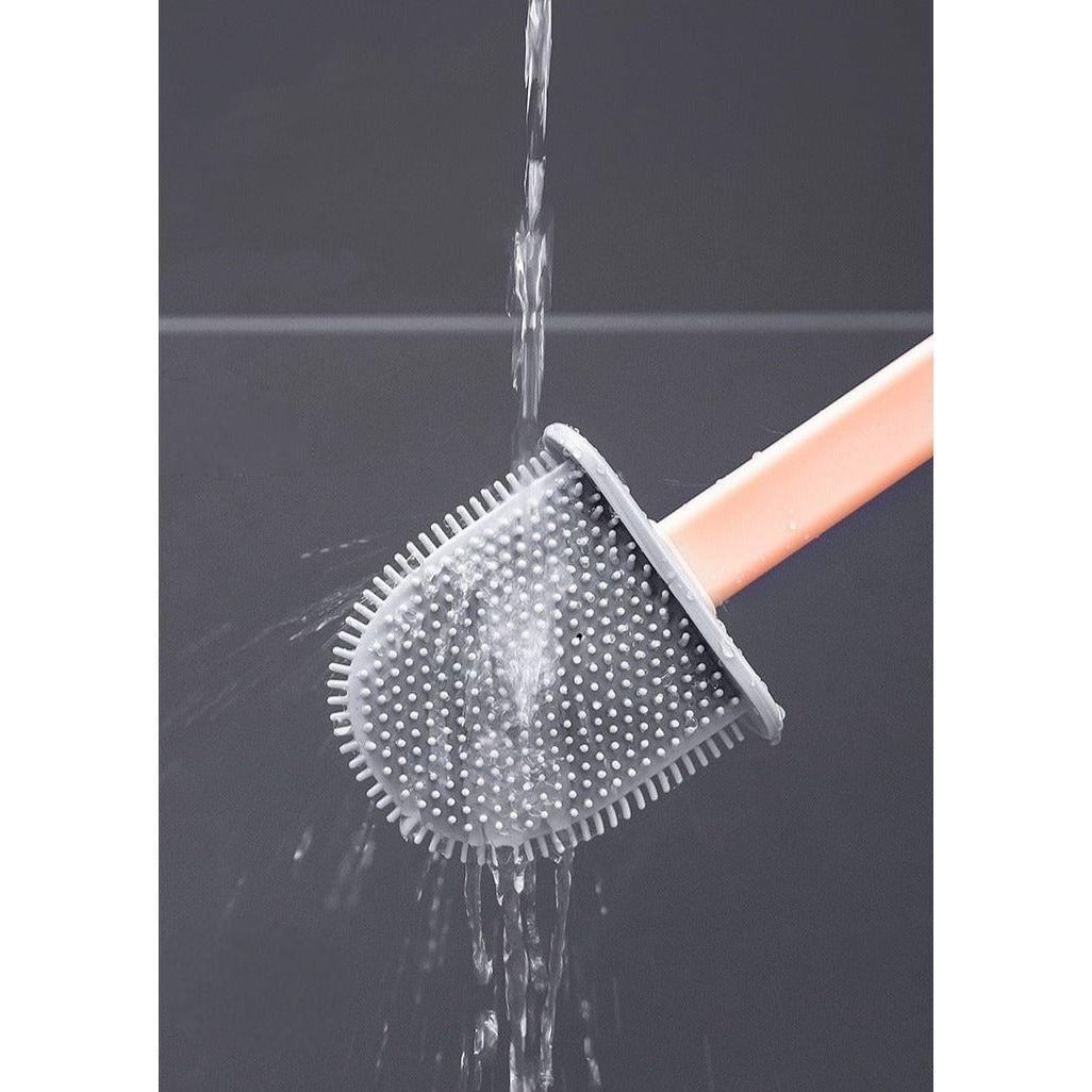 Brosse WC Silicone Plate | Speed Scrub | Designix - Brosse WC    - https://designix.fr/