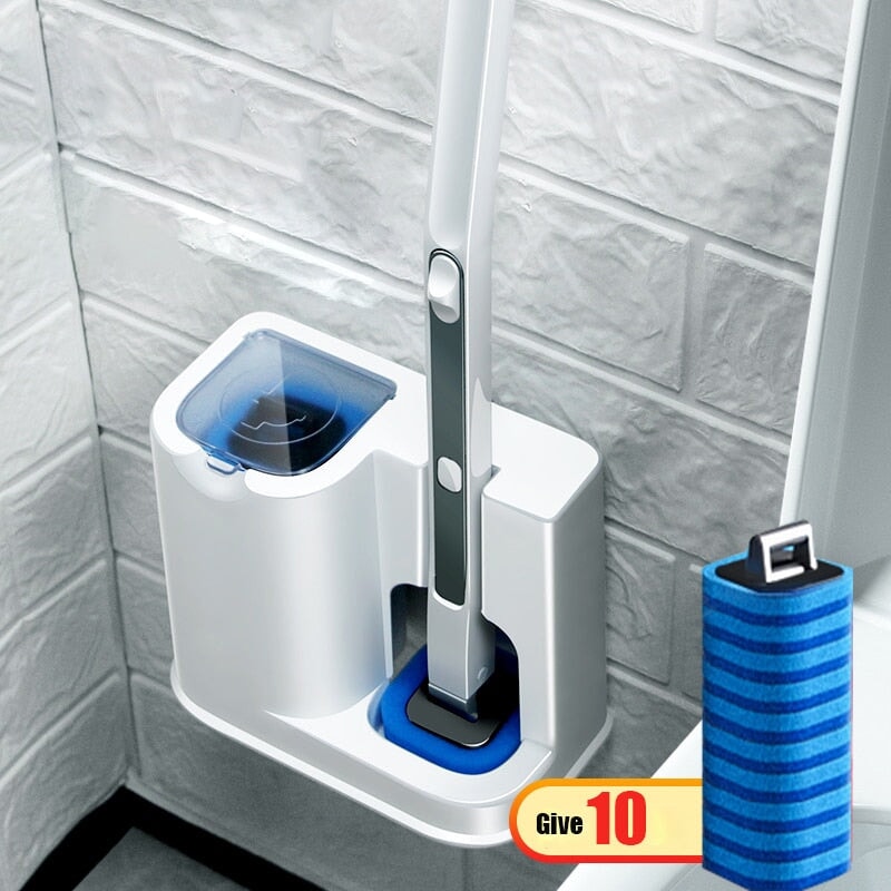 Brosse WC Usage Unique | Fresh Swipe | Designix - Brosse WC Brosse & 10 Recharges   - https://designix.fr/