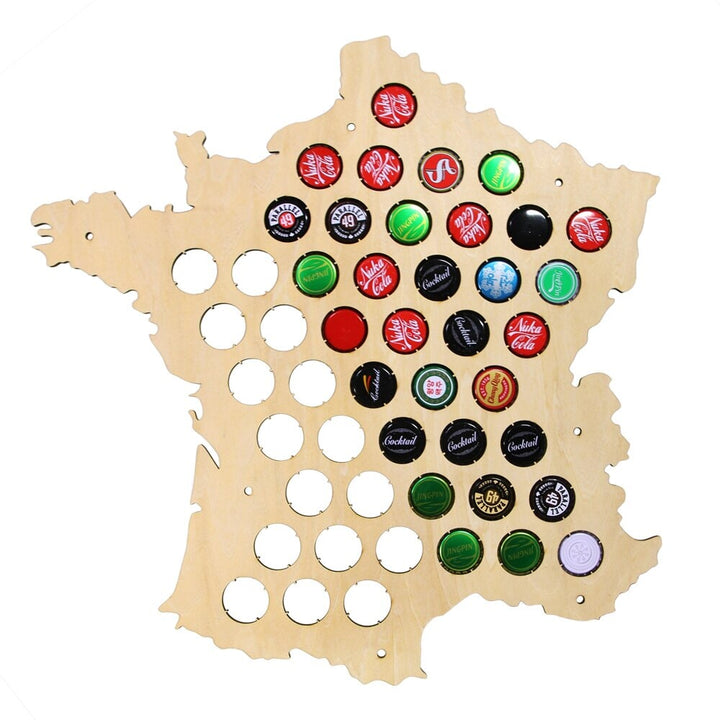 Carte Capsule de Bière | France | Designix - Carte capsule de bière    - https://designix.fr/