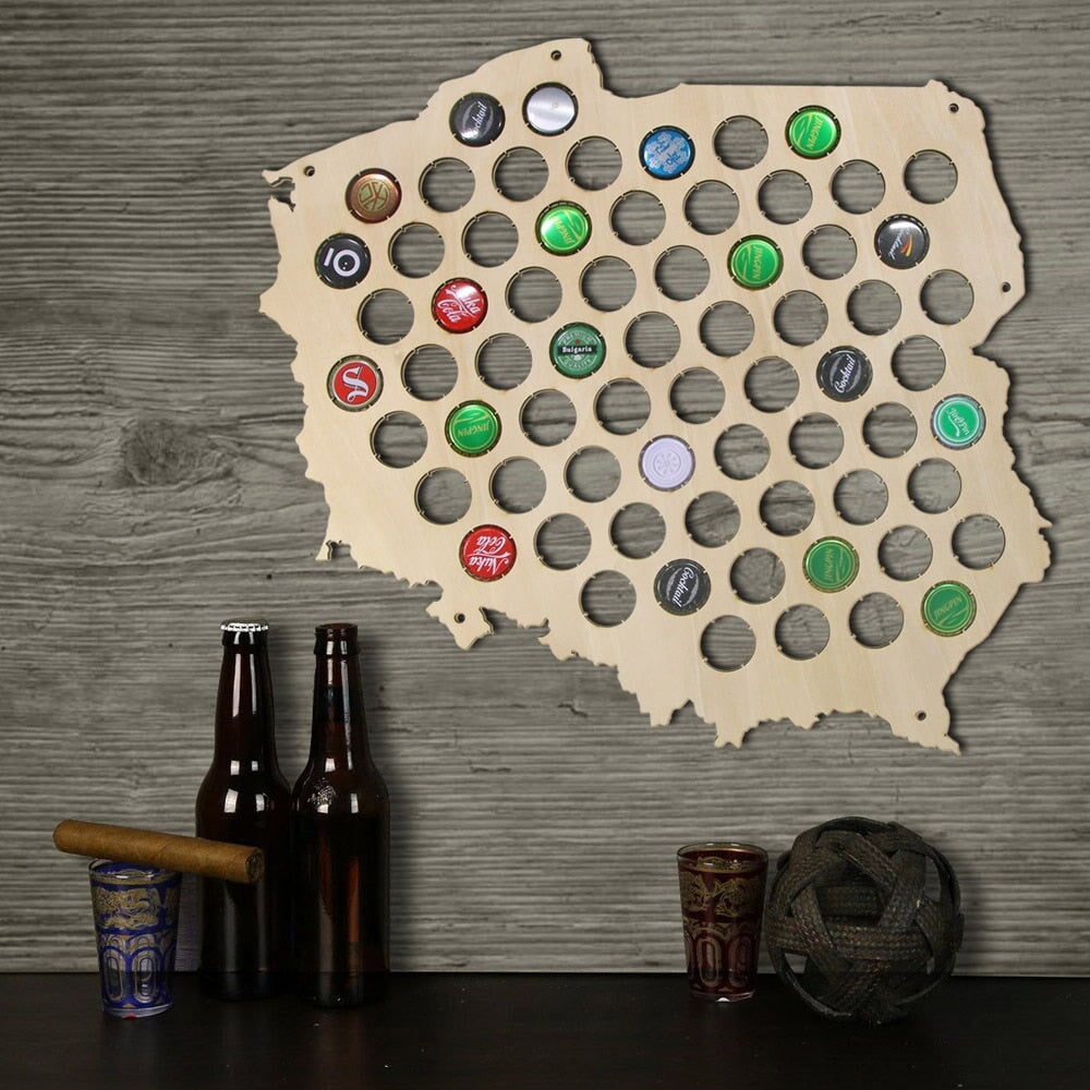 Carte Capsule de Bière | Pologne | Designix - Carte capsule de bière Default Title   - https://designix.fr/
