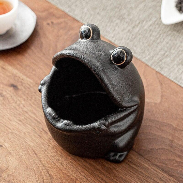 Cendrier Animaux | Cascade - Designix Cendrier Crapaud