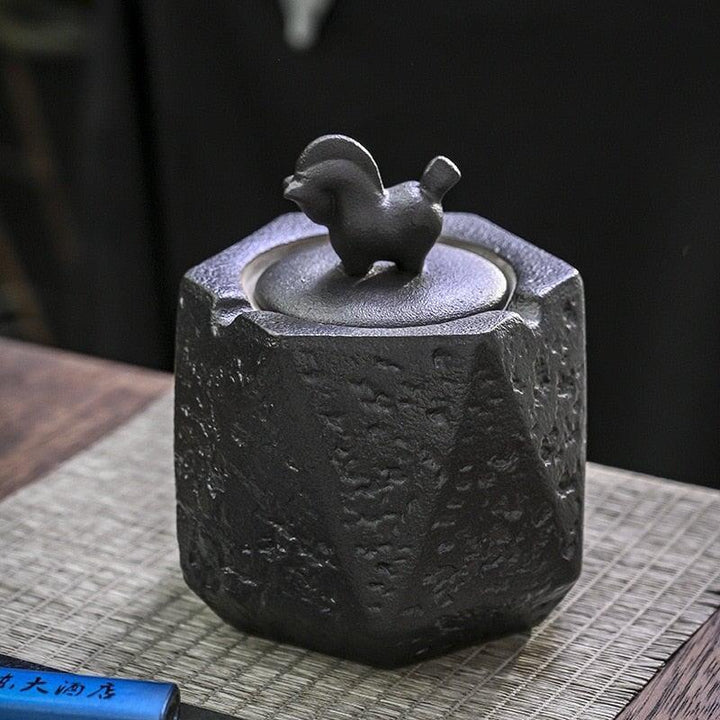 Cendrier Chinois | Lyra - Designix Cendrier Gris