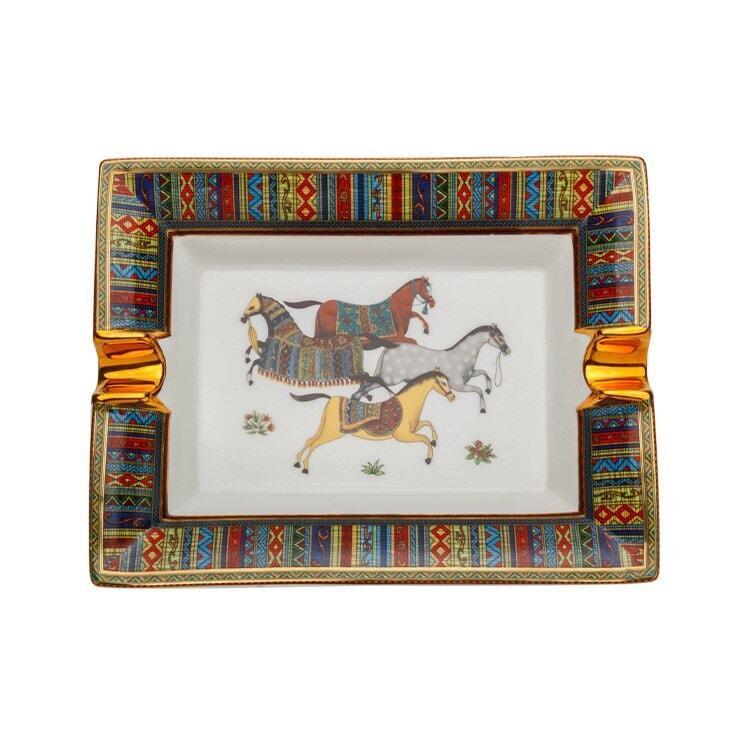 Cendrier Lubinski | Azur - Designix Cendrier Cheval A