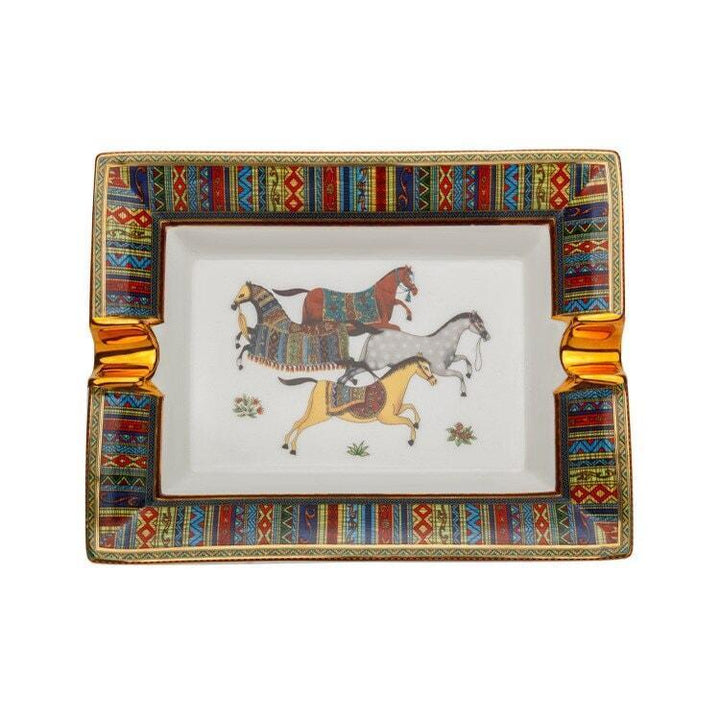 Cendrier Lubinski | Azur - Designix Cendrier Cheval A