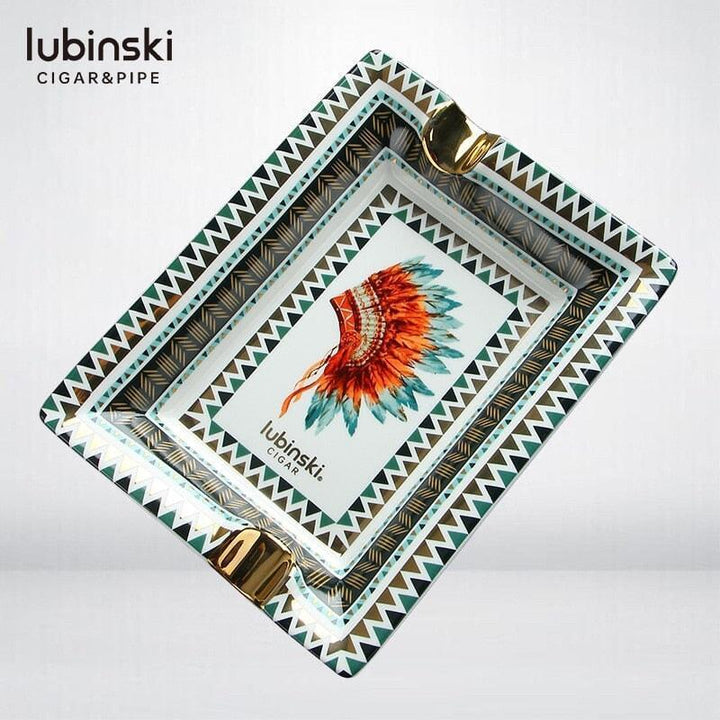 Cendrier Lubinski | Azur - Designix Cendrier Cheval B