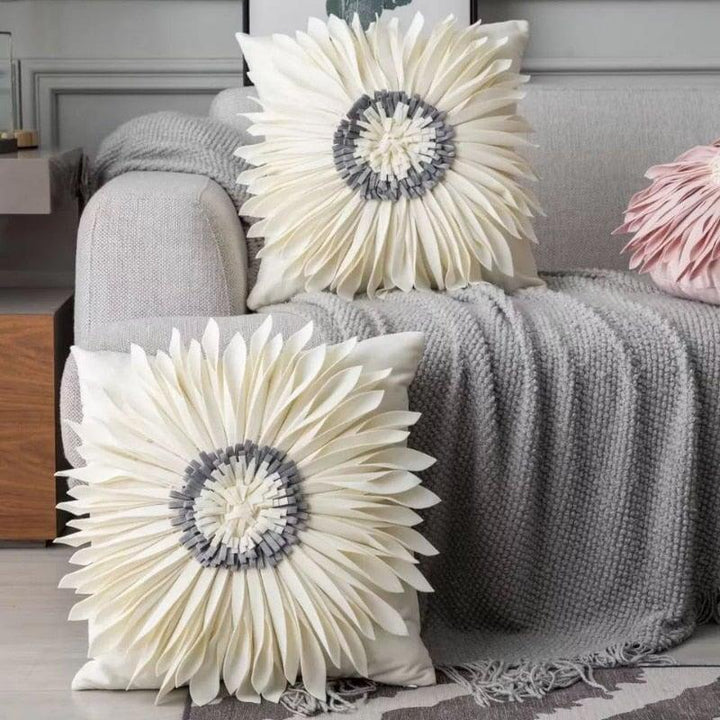 Coussin Fleurs | Doux Rêves - Designix Coussin Coussin Carré