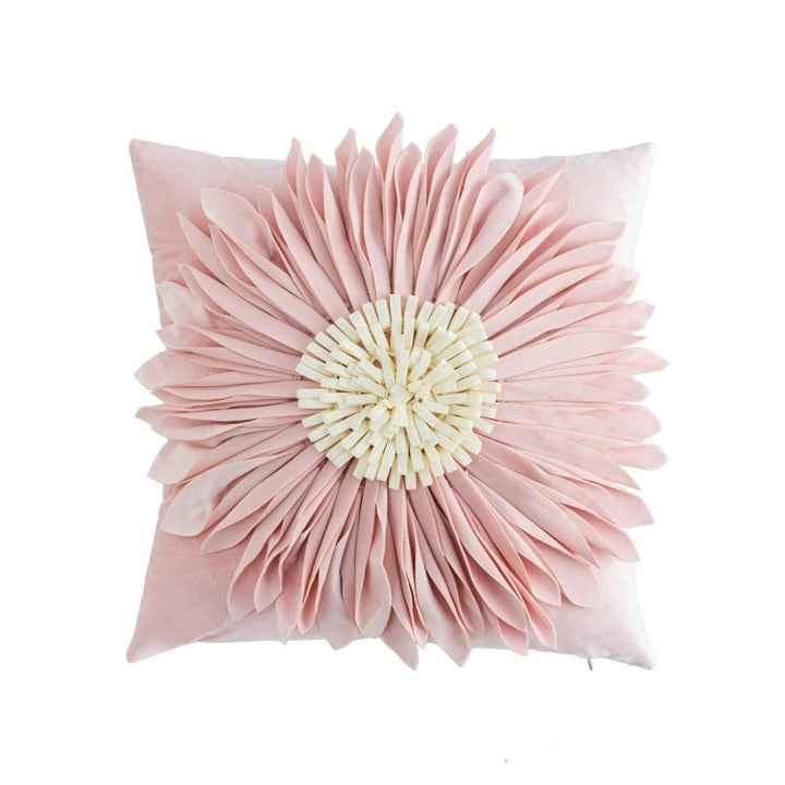 Coussin Fleurs | Doux Rêves - Designix Coussin Housse Rose | Carrée