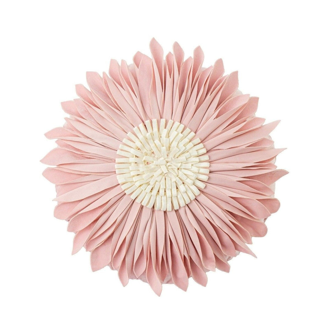 Coussin Fleurs | Doux Rêves - Designix Coussin Housse Rose | Ronde