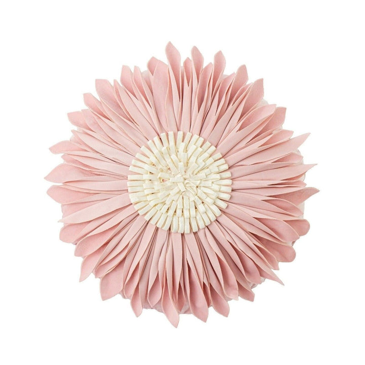 Coussin Fleurs | Doux Rêves - Designix Coussin Housse Rose | Ronde
