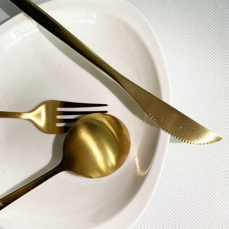 Couverts à Dessert | Fascination - Designix Couverts de table 12 Couverts | Argent