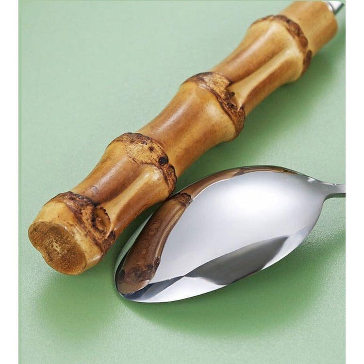 Couverts Bambou | Évanescence - Designix Couverts de table 16 Couverts