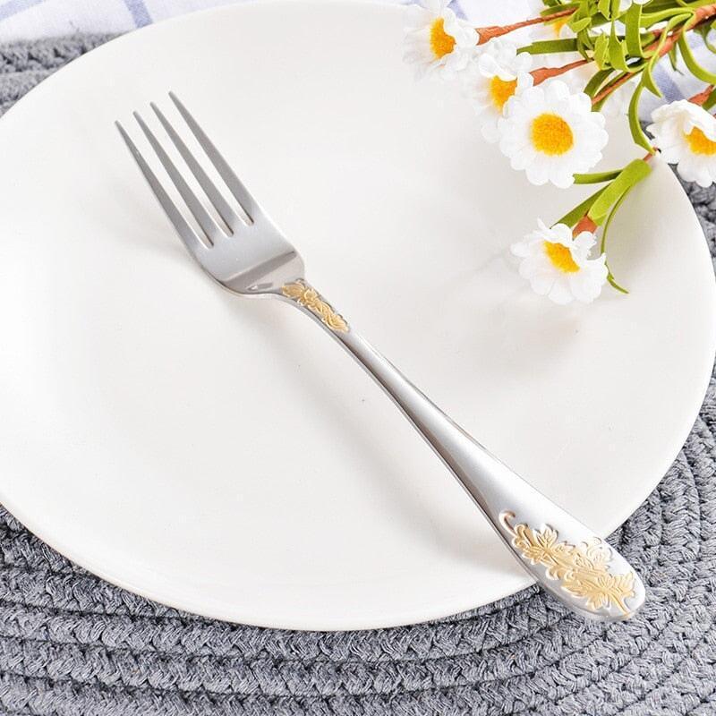 Couverts Floral | Précieux - Designix Couverts de table 16 Couverts