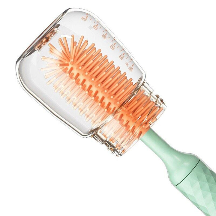 Brosse à bouteille électrique en silicone 360 degrés | Designix - Amazon - https://designix.fr/