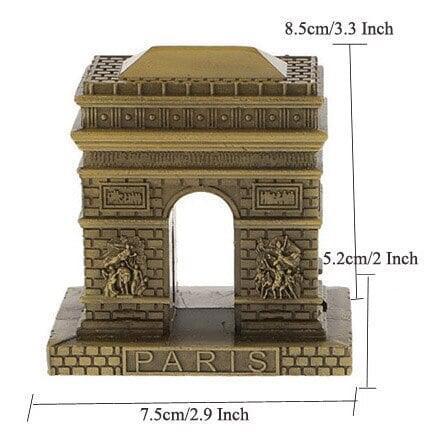 Figurine Métal Architecture Souvenir | Iaco - Designix Statuette Arc de Triomphe