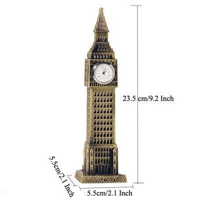 Figurine Métal Architecture Souvenir | Iaco - Designix Statuette Big Ben