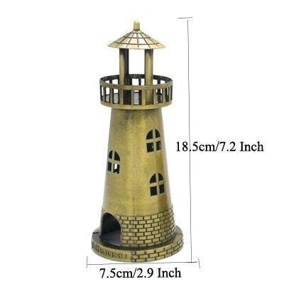 Figurine Métal Architecture Souvenir | Iaco - Designix Statuette Phare
