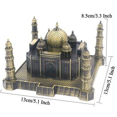 Figurine Métal Architecture Souvenir | Iaco - Designix Statuette Taj Mahal