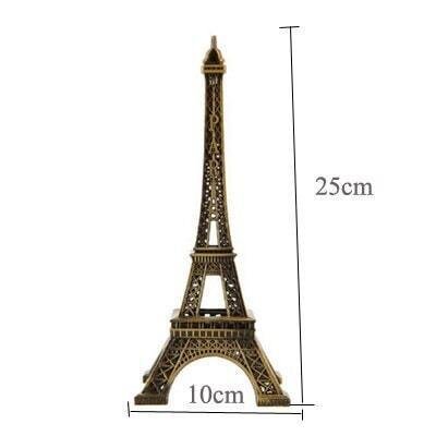 Figurine Métal Architecture Souvenir | Iaco - Designix Statuette Tour Eiffel 1