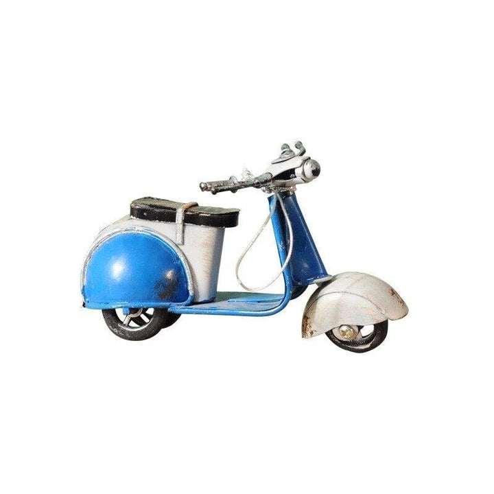Figurines Moto Fer Artisanat | Zora - Designix Statuette Jaune 12x4.5x6.5cm